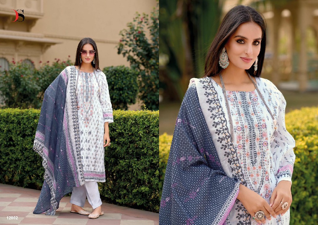 deepsy suit launch bin saeed vol 12 digital cotton print lawn salwar suits