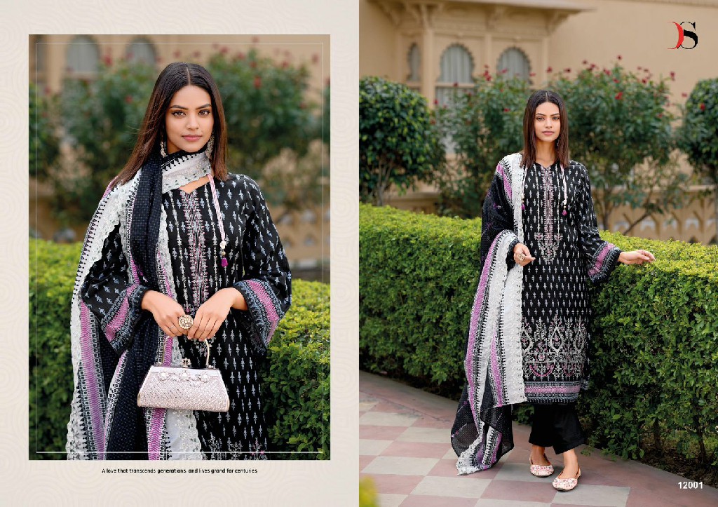 deepsy suit launch bin saeed vol 12 digital cotton print lawn salwar suits