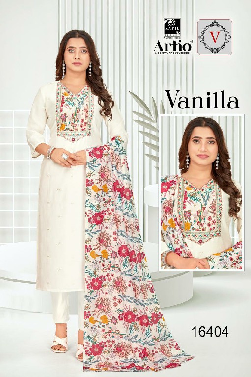 Artio Vanilla Wholesale Readymade Salwar Kameez Combo