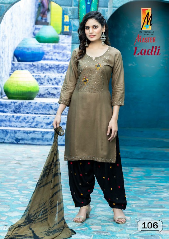 Master Ladli Patiyala Wholesale Readymade Patiyala Salwar Kameez