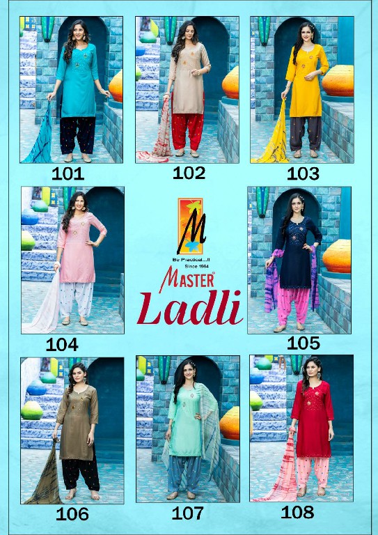 Master Ladli Patiyala Wholesale Readymade Patiyala Salwar Kameez