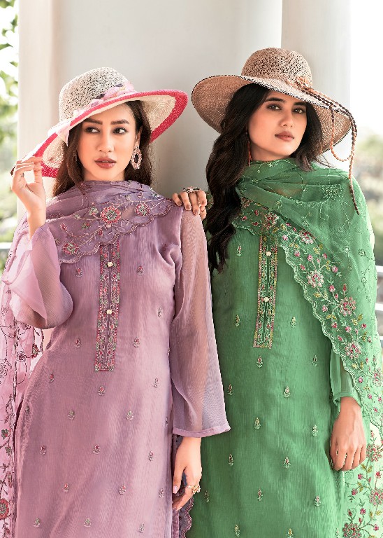 Bela Zyra Wholesale Organza Chiffon Festive Salwar Kameez