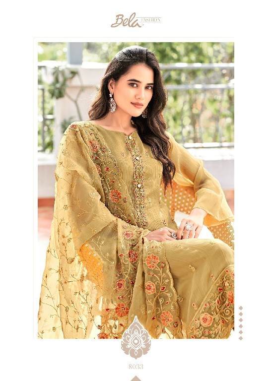 Bela Zyra Wholesale Organza Chiffon Festive Salwar Kameez