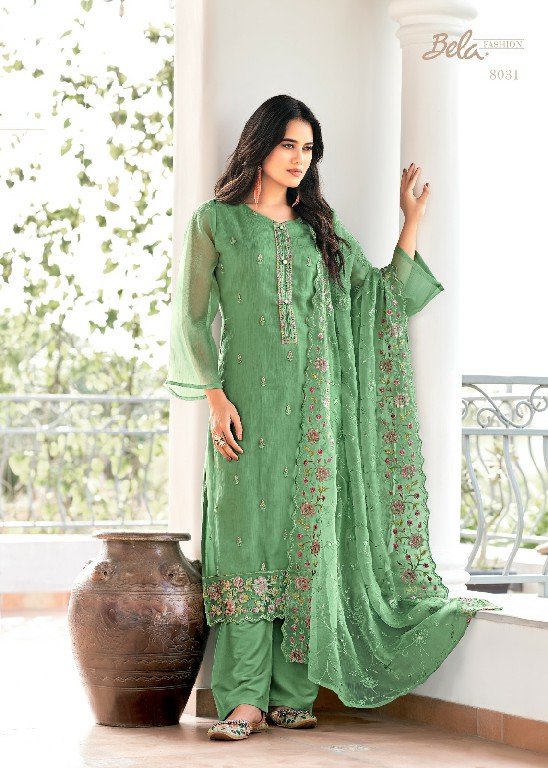 Bela Zyra Wholesale Organza Chiffon Festive Salwar Kameez