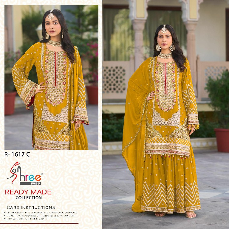 Shree Fabs R-1617 Wholesale Readymade Pakistani Concept Woolen Suits