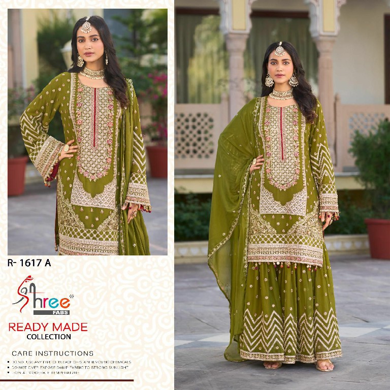 Shree Fabs R-1617 Wholesale Readymade Pakistani Concept Woolen Suits