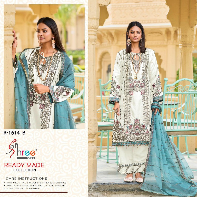 Shree Fabs R-1614 Wholesale Readymade Pakistani Concept Woolen Suits