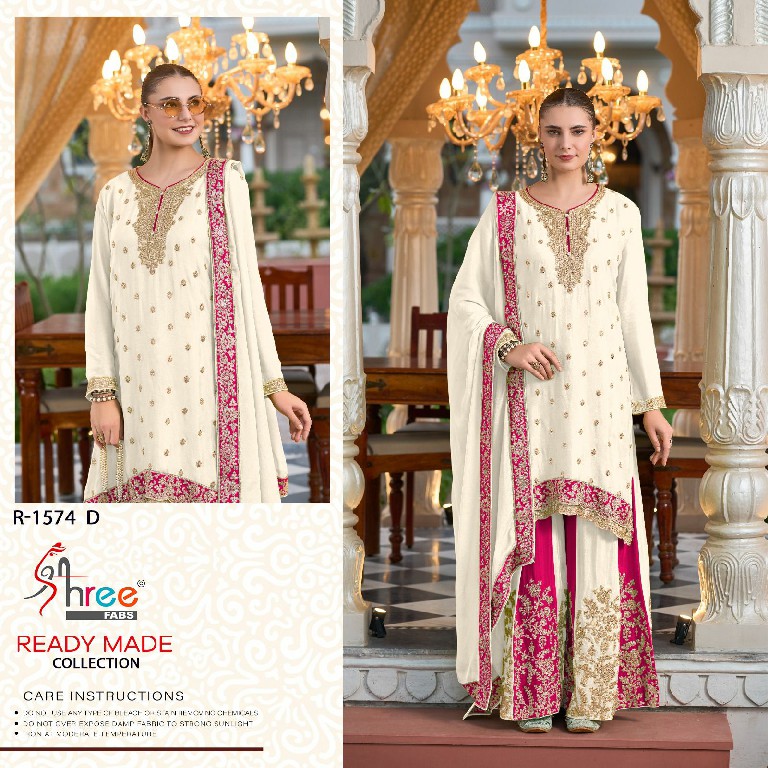 Shree Fabs R-1574 Wholesale Readymade Pakistani Concept Woolen Suits