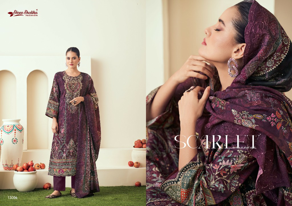 shree shalika mannat vol 13 cotton lawn digital print salwar kameez