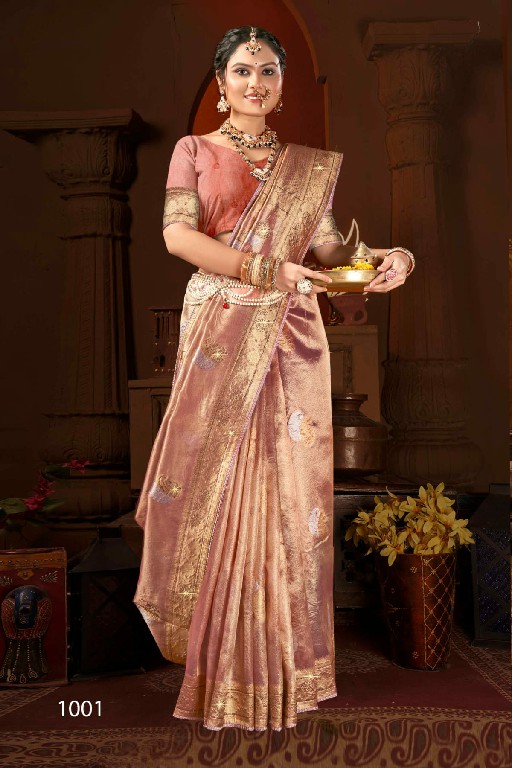 Saroj Satrani Tissue Jharkan Vol-6 Wholesale Soft Tissue With Jharkan Pallu Sarees