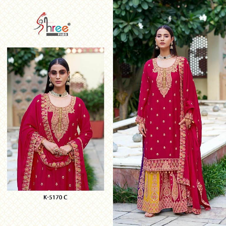 Shree Fabs K-5170 Wholesale Readymade Indian Pakistani Salwar Kameez