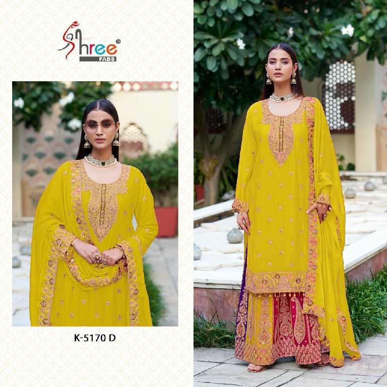 Shree Fabs K-5170 Wholesale Readymade Indian Pakistani Salwar Kameez