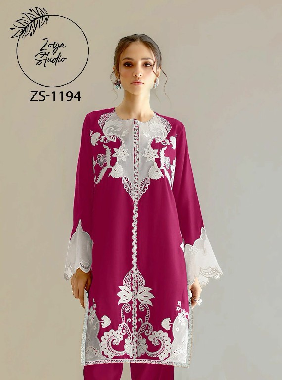 Zoya Studio ZS-1194 Wholesale Luxury Pret Collection Tunics And Pant