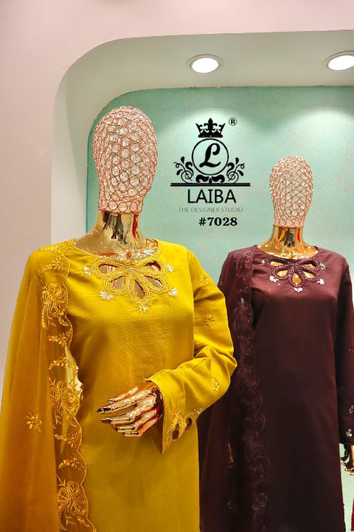 Laiba Am Vol-7028 Wholesale Luxury Pret Formal Wear Collection