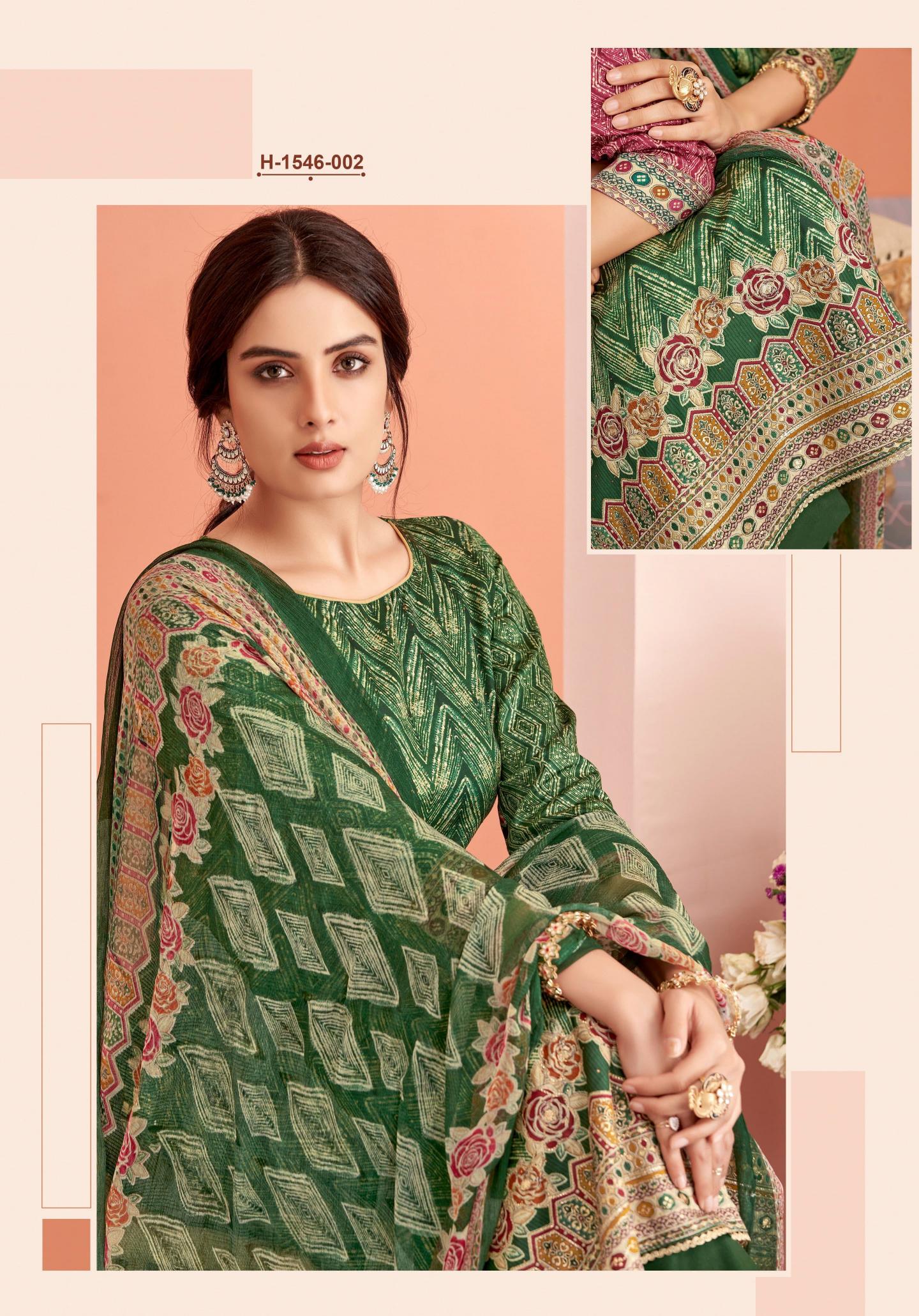 alok suit present sakhi vol 13 zam discharge designer print salwar suit