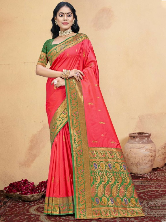 bunawat gulprabha silk wedding festival wear silk fabric saree collection