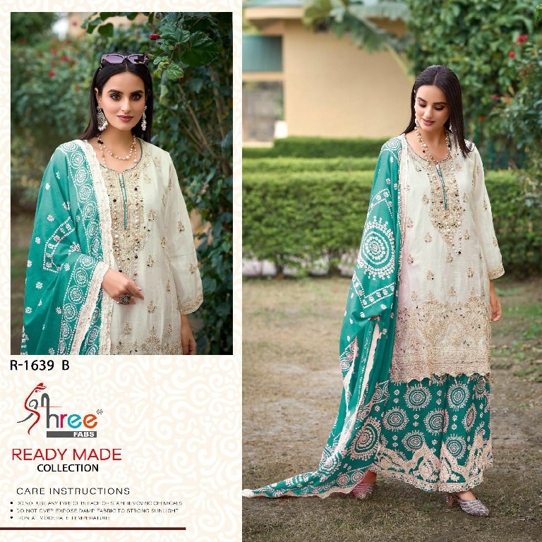 Shree Fabs R-1639 Wholesale Readymade Indian Pakistani Salwar Suits