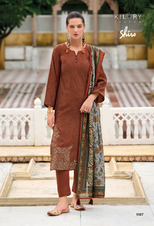 kilory trends launch shiso viscose modal silk digital print fancy salwar kameez