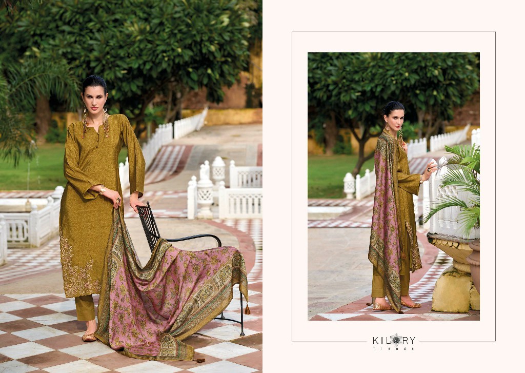 kilory trends launch shiso viscose modal silk digital print fancy salwar kameez