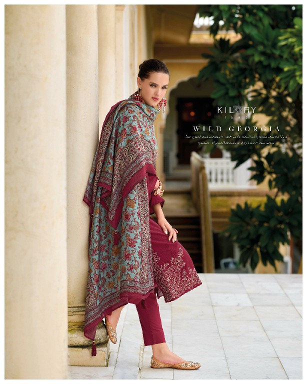 kilory trends launch shiso viscose modal silk digital print fancy salwar kameez