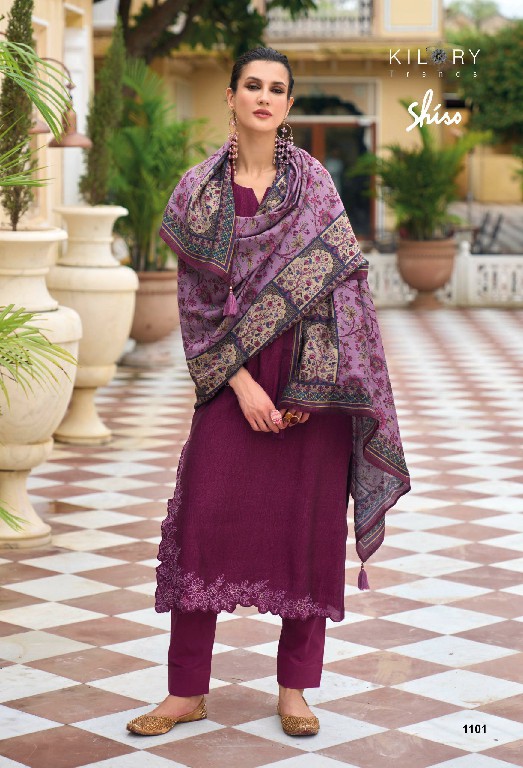 kilory trends launch shiso viscose modal silk digital print fancy salwar kameez