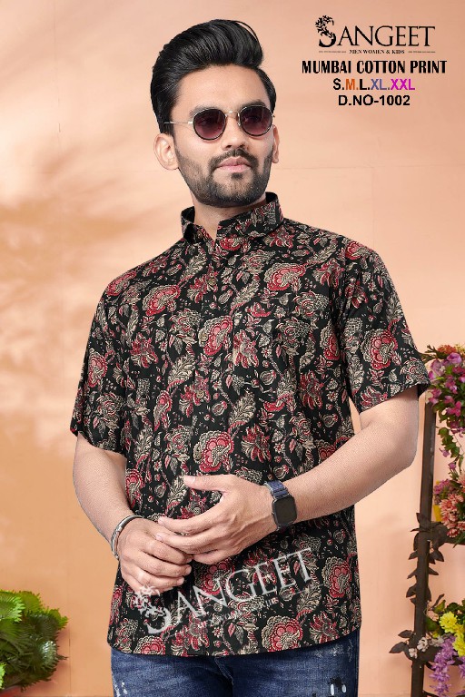 Sangeet Mumbai cotton print readymade unique colours mens kurta collection