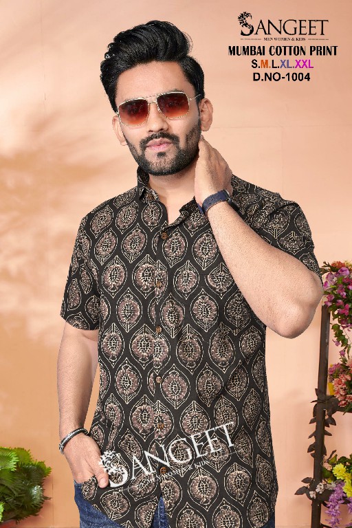 Sangeet Mumbai cotton print readymade unique colours mens kurta collection