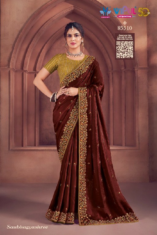 Vipul Saubhagyashree Wholesale Party Wear Sarees Collection