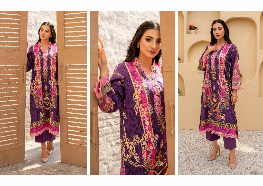 Firdous Resham Cambric Vol-3 Wholesale Original Pakistani Suits