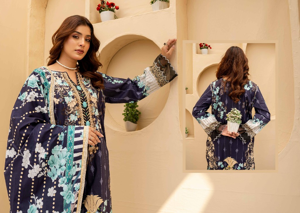 Firdous Resham Cambric Vol-3 Wholesale Original Pakistani Suits