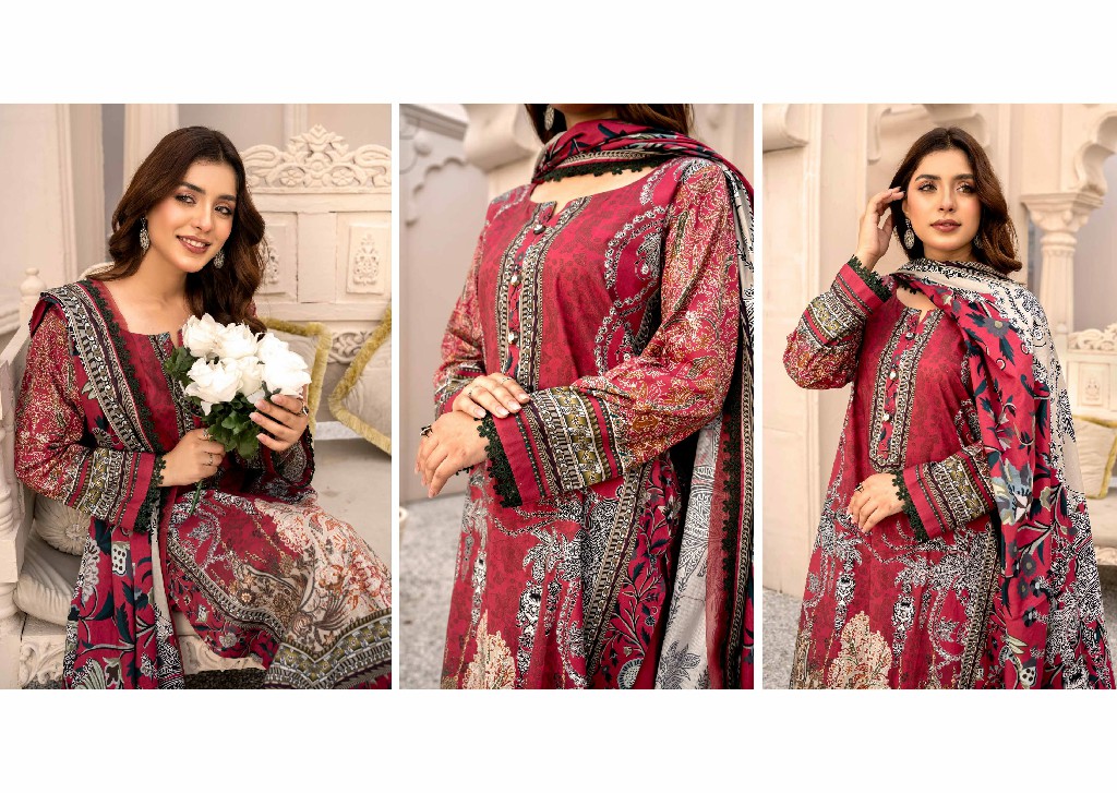 Firdous Resham Cambric Vol-3 Wholesale Original Pakistani Suits