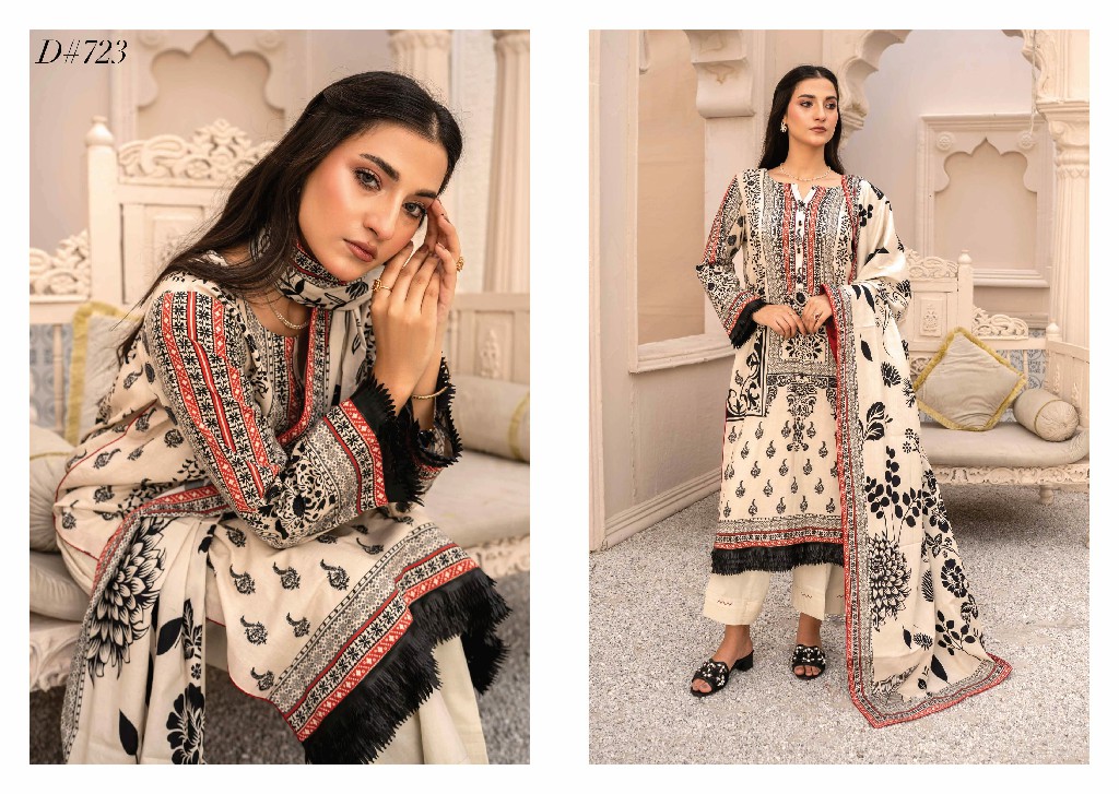 Firdous Resham Cambric Vol-3 Wholesale Original Pakistani Suits