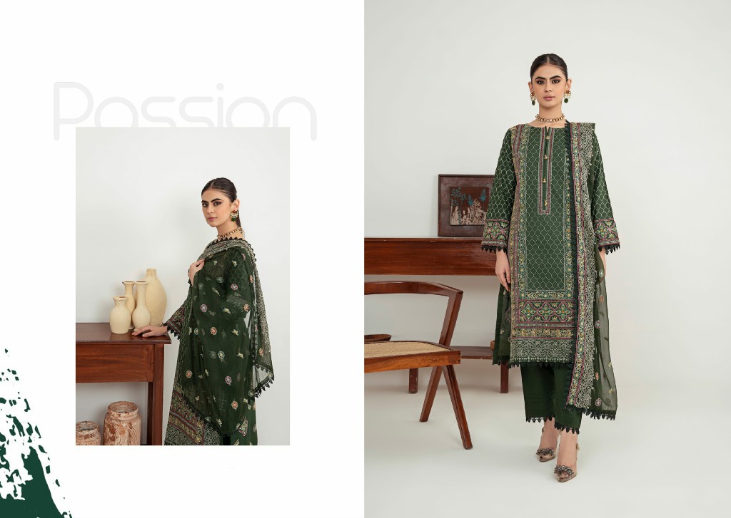 Zainab Fazlani Anqara Cambric Collection Stitched Original Pakistani Suits