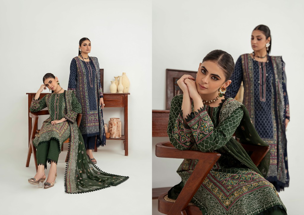 Zainab Fazlani Anqara Cambric Collection Stitched Original Pakistani Suits