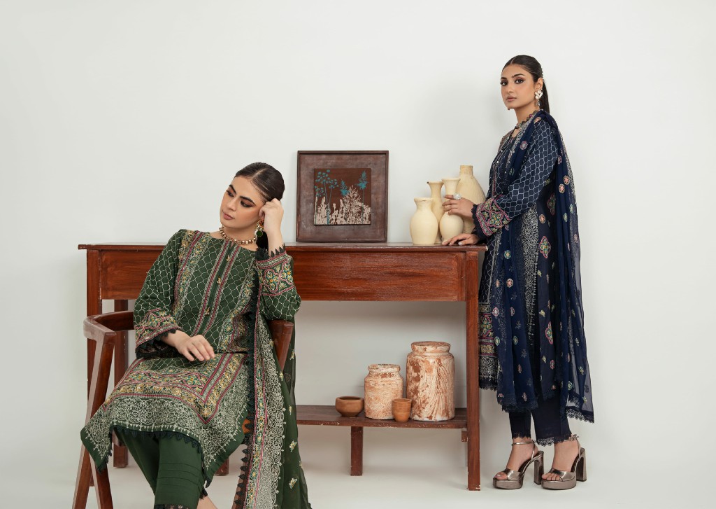 Zainab Fazlani Anqara Cambric Collection Stitched Original Pakistani Suits