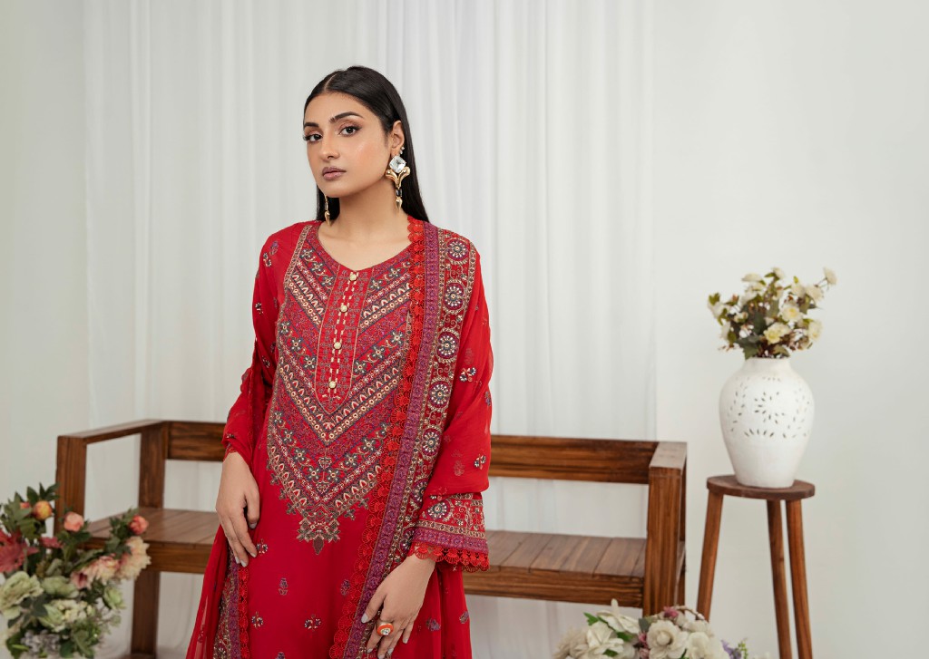 Zainab Fazlani Anqara Cambric Collection Stitched Original Pakistani Suits