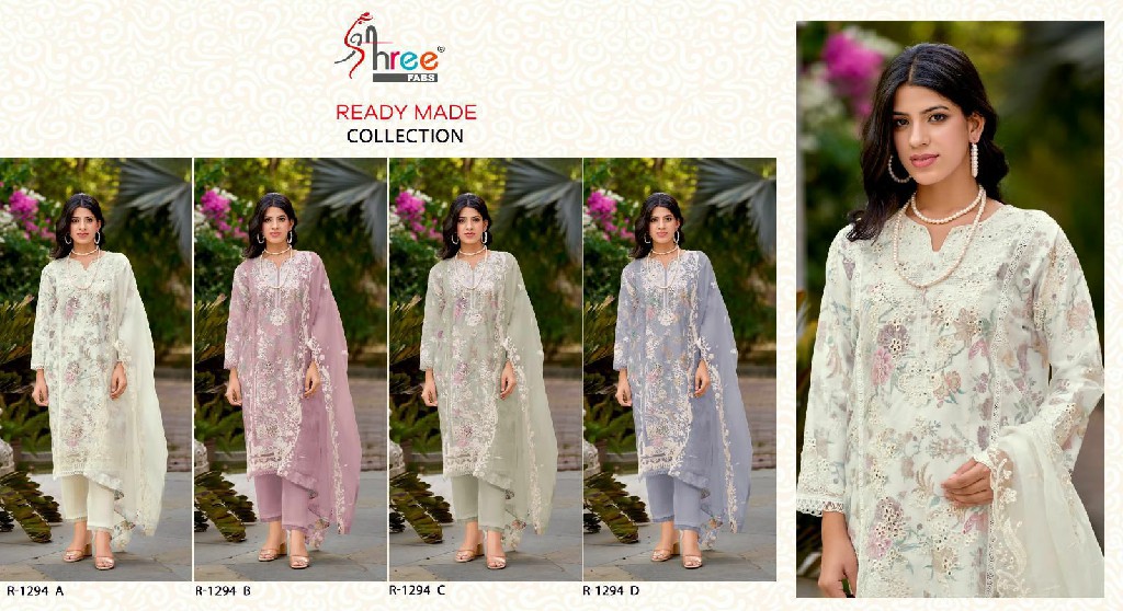 Shree Fabs R-1294 Wholesale Readymade Indian Pakistani Salwar Suits