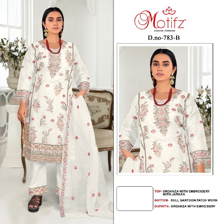 Motifz D.no 783 Wholesale Indian Pakistani Salwar Suits