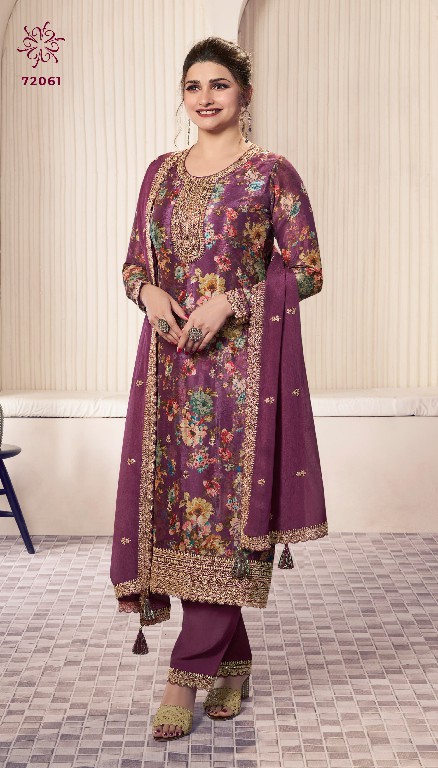 vinay kuleesh pahal vol 3 chinon exclusive design unstitch suits for ladies