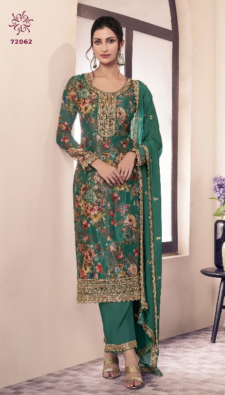 vinay kuleesh pahal vol 3 chinon exclusive design unstitch suits for ladies