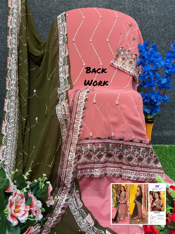 al khushbu zahra rubab vol 3 designer georgette modern pakistani dress material