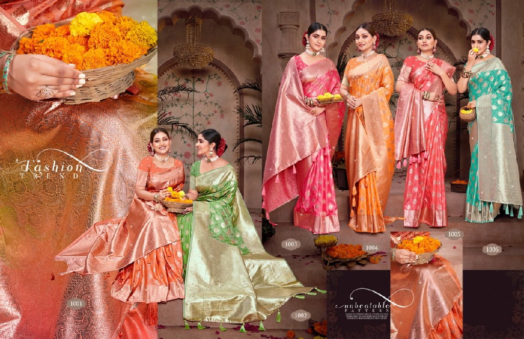 Saroj Aishwarya Saroski Vol-3 Wholesale Silk With Swaroski Rich Pallu Sarees