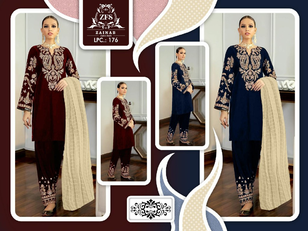 Zainab LPC-176 Wholesale Luxury Pret Formal Wear Collection