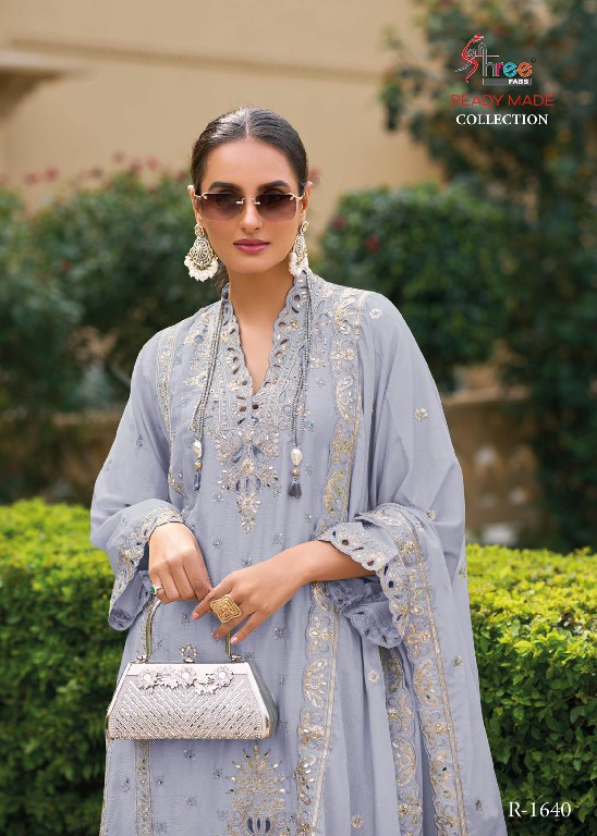 Shree Fabs R-1640 Wholesale Readymade Indian Pakistani Concept Suits