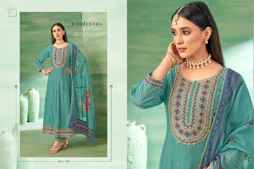 khushi fashion shivani vol 1 full stitch roman silk shop trendy salwar suit set online