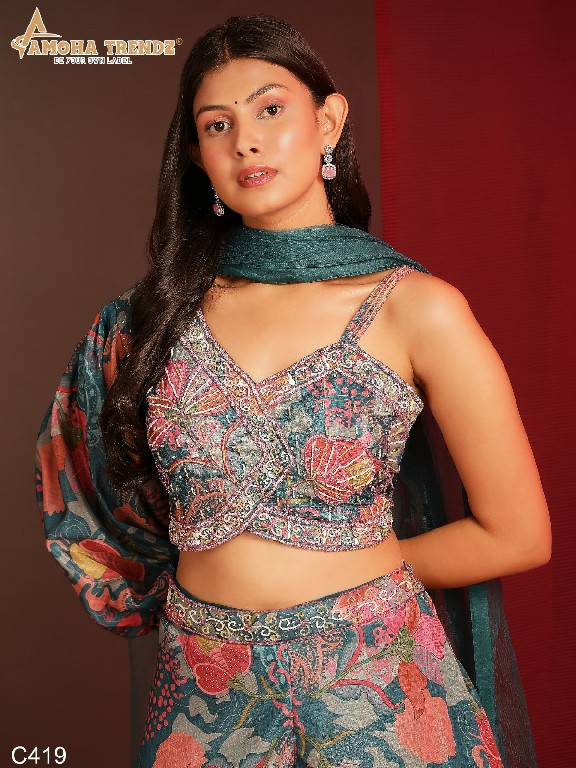 Amoha C419 Wholesale Readymade Crop Top Collection