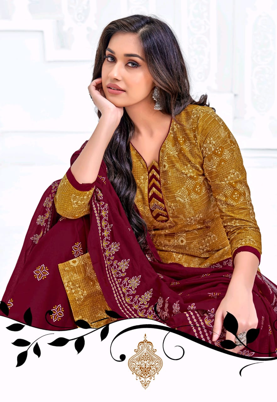 DR Kaccha Badam Vol-5 Wholesale Pure Cotton Printed Dress Material