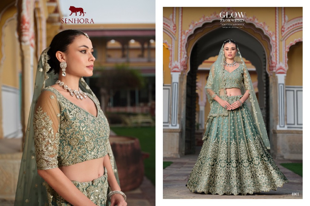 Senhora Sangam Wholesale Wedding Collection Lehengas