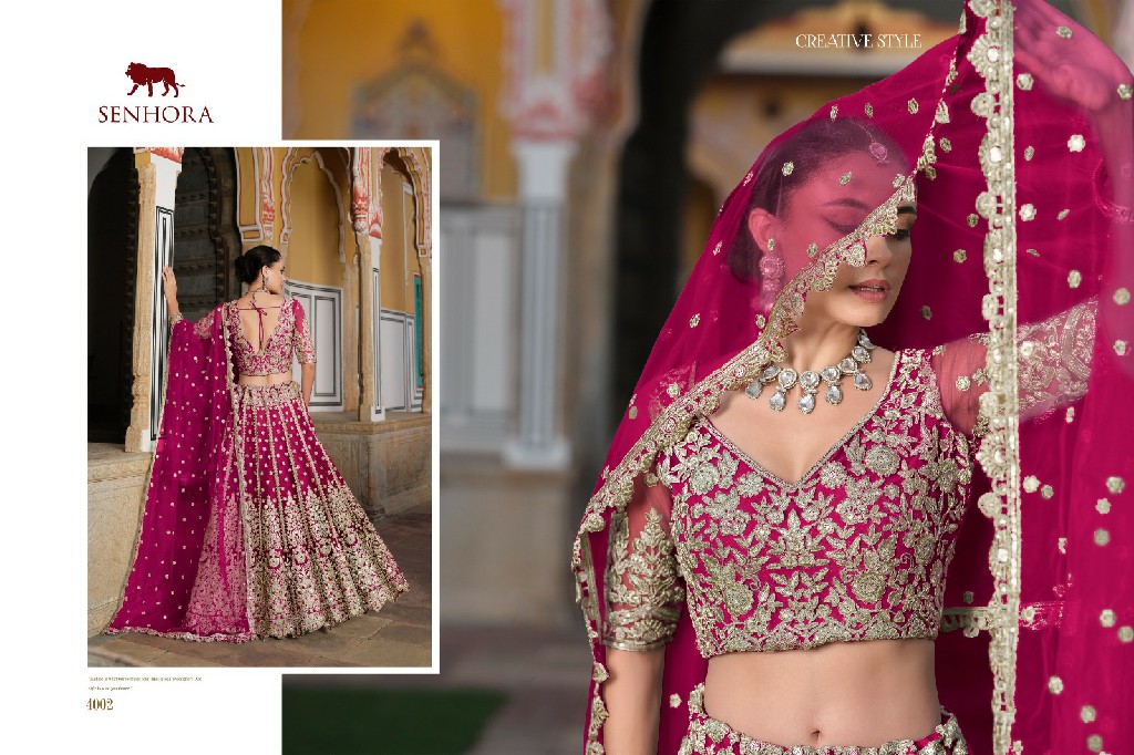 Senhora Sangam Wholesale Wedding Collection Lehengas