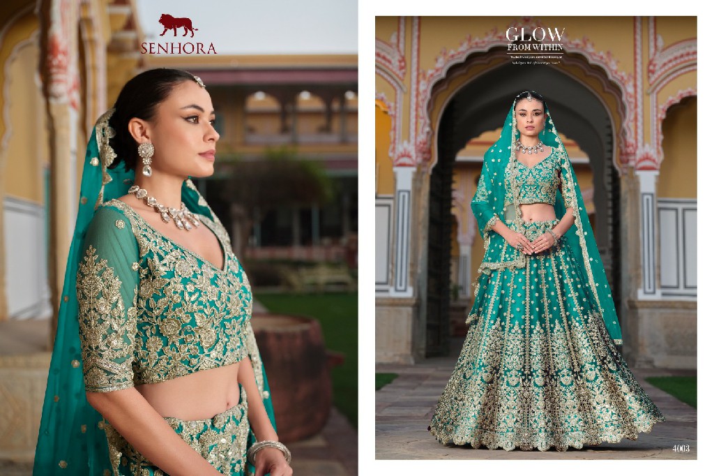 Senhora Sangam Wholesale Wedding Collection Lehengas